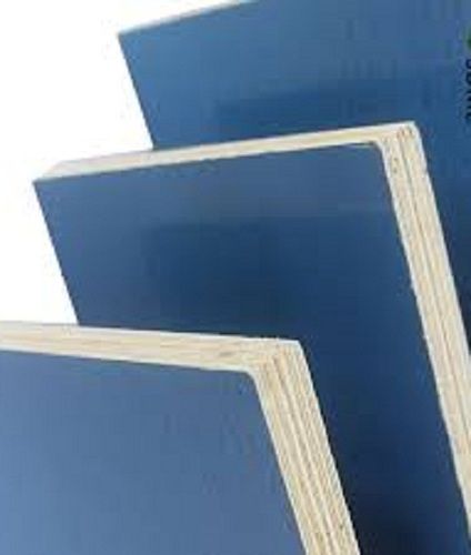 Eco Friendly Blue Plain Solid Laminated Plywood Board For Furniture