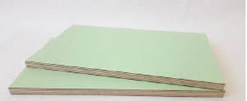 Eco Friendly Mint Green Plain Solid Laminated Plywood Board For Furniture
