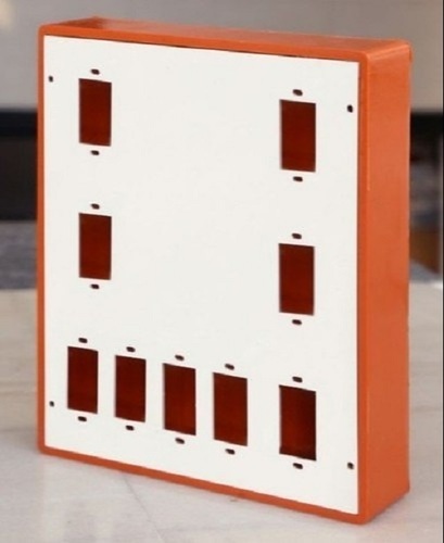 High Quality Plastic And Easy To Install Plastic Electrical Switch Board - Durable Plastic, 1 x 5.9 Inch , White Color, IP54 Protection, 220V Rated Voltage
