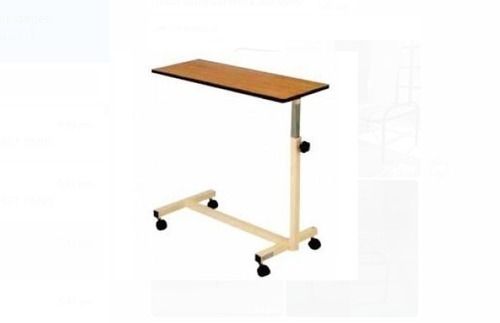 Hospital Over Bed Wooden Table With 3.5 Feet Height