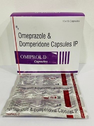 Omeprazole And Domperidone Capsules Ip (Pack Size 10X15 Capsules) Medicine Raw Materials