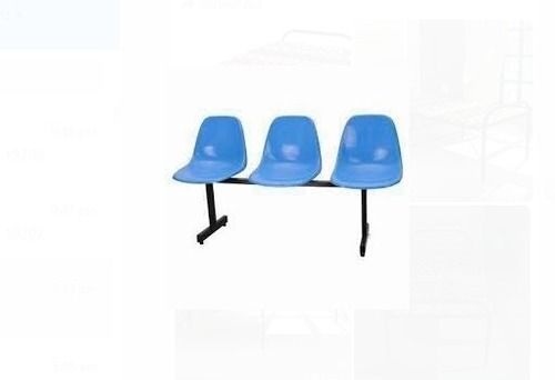 Powder Coated Three Seater Wrought Iron Pvc Seating Chair