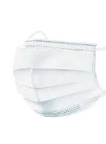 100 प्रतिशत सुरक्षात्मक और एंटी बैक्टीरियल गैर बुना हुआ सफेद डिस्पोजेबल फेस मास्क आयु समूह: सभी उम्र के लिए उपयुक्त