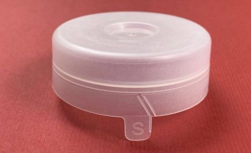 White Ruggedly Constructed Leak Proof Dust Resistance Unbreakable Round Plastic Bottle Cap