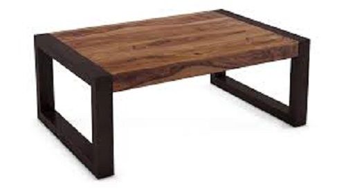 Termite Free And Scratch Reistant Solid Rectangular Wooden Center Table