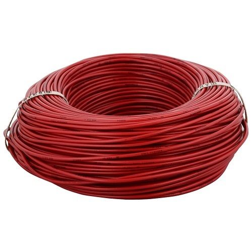  Red Color Pvc Insulated Copper Electrical Pvc Wire For Home And Industries Use