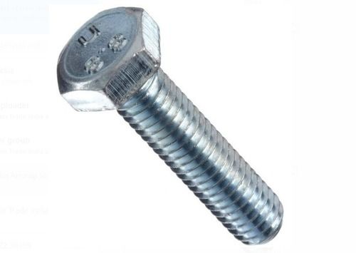 Anti Corrosive Stainless Steel Silver Hex Nut Bolts For Wood And Steel