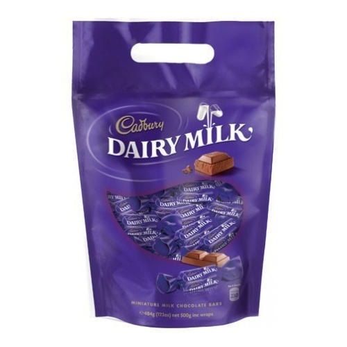 Chocolate Brown Sweet Cadbury Dairy Milk Chocolate, Pack Of 500 Gm For Various Occasions And Activities