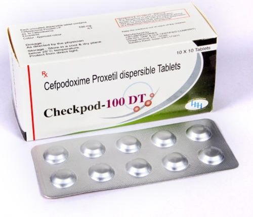 Cefpodoxime Proxetil 100mg Dispersible Tablets