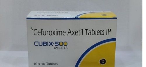 Cubix-500 Tablet Cefuroxime Axetil Tablets Ip