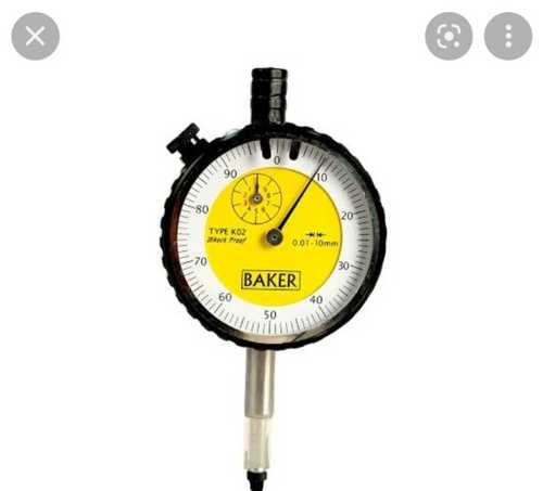 Grey Dial Indicator For Industrial Usage In Stainless Steel Or Plated Casting Body