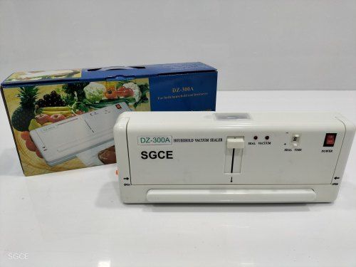 Dz-A 300 White And Black Household Vacuum Sealer With Plastic Body, Power 150 W Application: Industrial