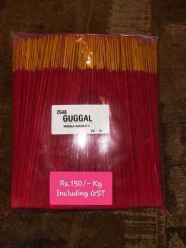 Gugal Masala Agarbatti, 6-12 Inch Length, For Worship Usage, Red Color