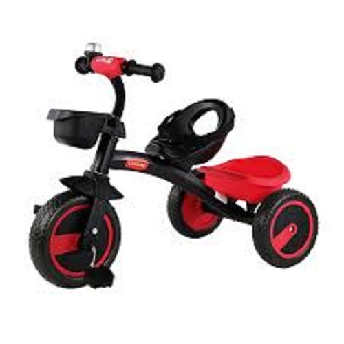 Plastic Improved Coordination And Preschoolers With Safety Red And Black Tricycle