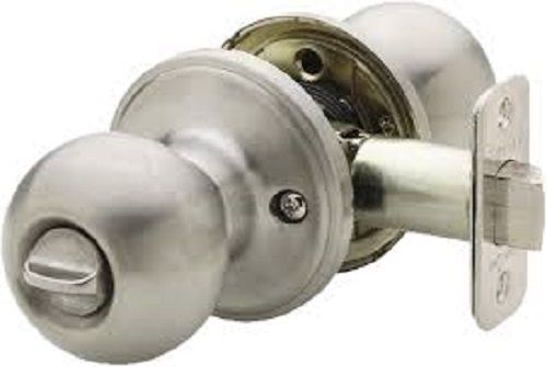 Key Door Lock Corrosion Resistant Stainless Steel With Security Privacy Ball Knob