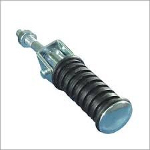 रेक्सिन लेफ्ट राइट फ्रंट/रियर ब्लैक और स्काई ब्लू फुट रेस्ट बुलेट क्लासिक बाइक के लिए संगत है