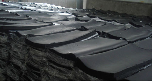 Black Reclaimed Rubber Used In Making Shoes, Bags And Carpet