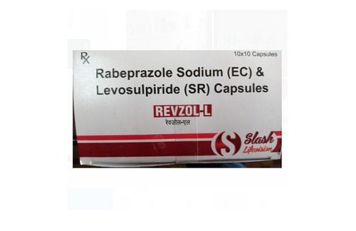 Revzol-L Rabeprazole Sodium (Ec) And Levosulpiride (Sr) Capsules General Medicines