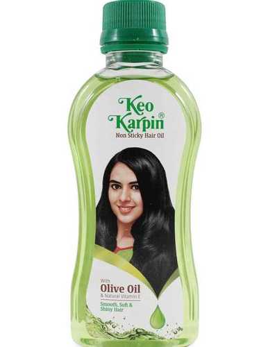 Transparent 100 Percent Natural Fresh Fragrance Keo Karpin Non Sticky Hair Oil 200 Ml