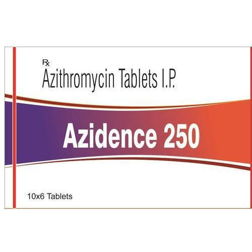 Credence Healthcare'S Azithromycin Contain Azidence 250 Mg , 10X6 Tablets Storage: Cool And Dry Place