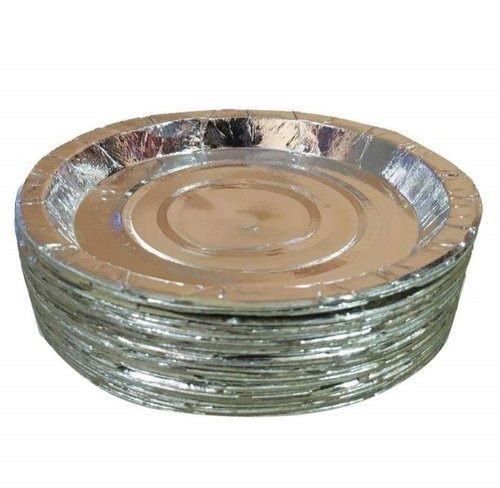 Good Quality Disposable Silver Paper Plate, Event And Party Celebration Application: Food Uses