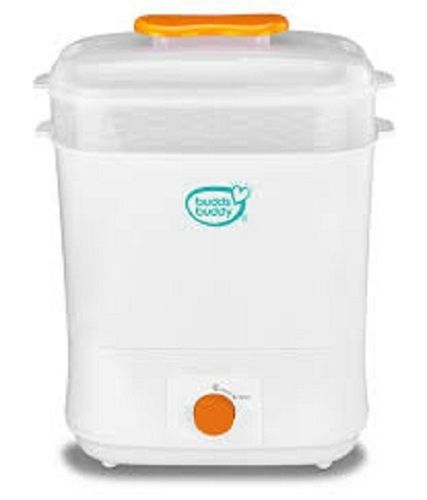 Highly Durable Plastic Automation Steam Sterilizer For Baby Bottles Pacifiers Chamber Size: 5-10