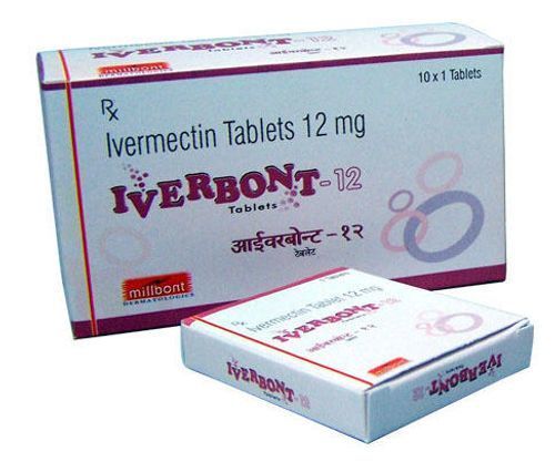  Ivermectin 12 Mg Iverbont - 12, 10X1 टैबलेट सामान्य दवाएं 