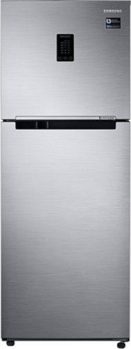 Low Energy Consuming And Double Door Grey Color Refrigerator For Domestic Use