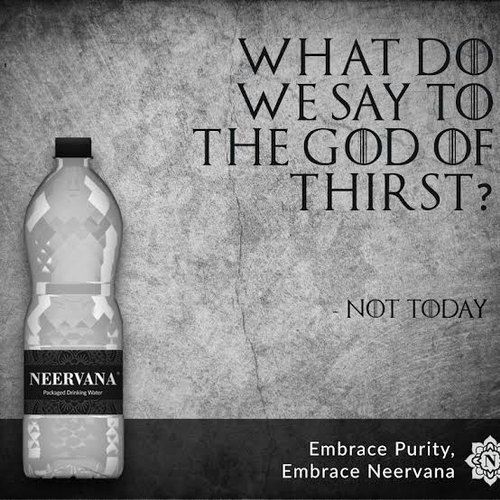 Neervana Natural Packaged Drinking Mineral Water, 1 Liter  Packaging: Plastic Bottle