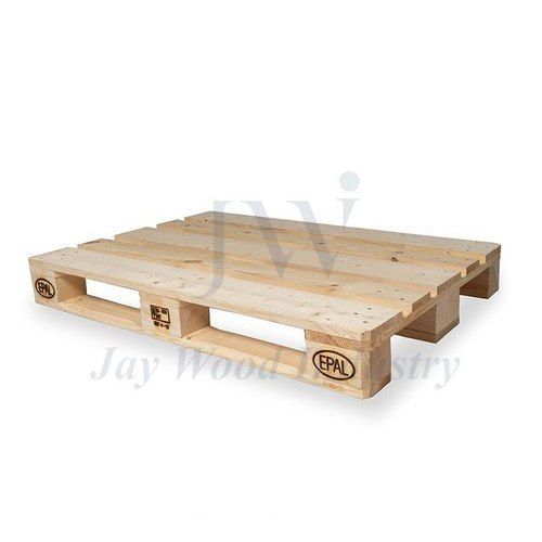 Rectangular Shape Wooden Pallets With High Weight Bearing Capacity