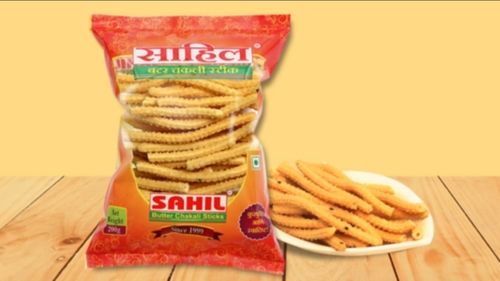 Rich Taste Hygienic Prepared And Delicious Crispy Salty Sahil Butter Chakali Stick