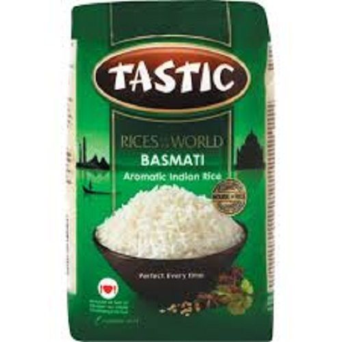 Tastic Rice World Basmati Aromatic Indian Rice No Added Preservatives No Artificial Color Rich In Aroma Long Grain For Cooking Admixture (%): 0.1