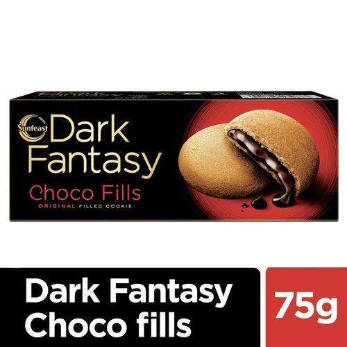  Original Filled Sunfeast Dark Fantasy Choco Fills Biscuit  Fat Content (%): 8 Grams (G)