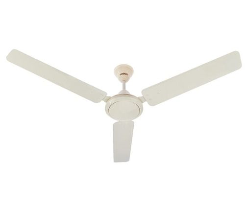 1200Mm Solimo Swirl Ivory Ceiling Fan For Bedroom And Office With 220V Input Voltage Blade Material: Metal