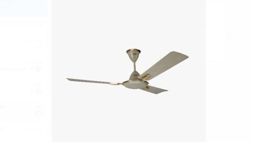 240 V Usha Vetra Single Phase Peach Metallic Ceiling Fan For Home And Office Energy Efficiency Rating: 3 Star