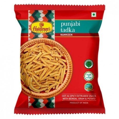 250 Grams Spicy And Tasty Crunchy Punjabi Tadka Fried Namkeen For Snacks