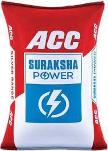 Grey Highly Durable Chemical And Weather Resistance Acc Surksha Cement With Weight 50 Kg