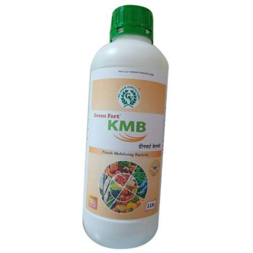 White Highly Effective Greenfert Potash Mobilizing Bacteria Biofertilizer For Agriculture Bottle