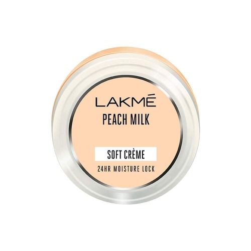 Lakme Peach Milk Soft Cream 24hr Moisture Cream, Pack Of 60 Gram 