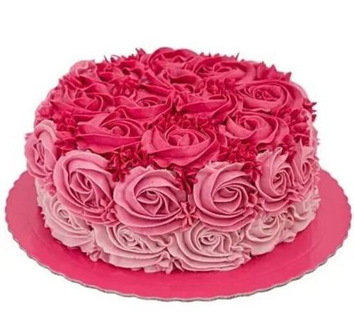 Rose Star Cake | Rose Cake | Round Shape cake - Levanilla ::