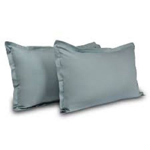 Skin Friendly And Light Weight Soft Cotton Plain Grey Two Pillow Covers With 20x28 Size