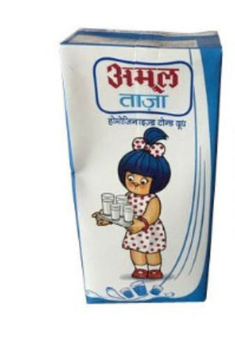 100% Pure Fresh And Natural Amul Taaza Homogenised Toned Milk For Drinking Age Group: Children