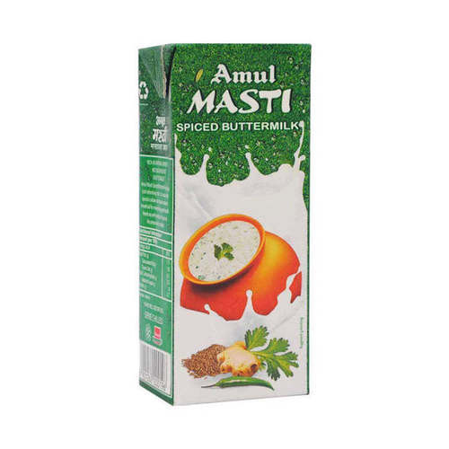 200Ml Amul Masti Spiced Buttermilk Chach 5 Gram Fat For Drinking, Party  Age Group: Adults