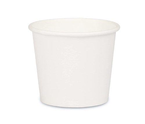50ml Eco Friendly Plain White Paper Disposable Coffee Cup For Party Pack Of 100 Pcs