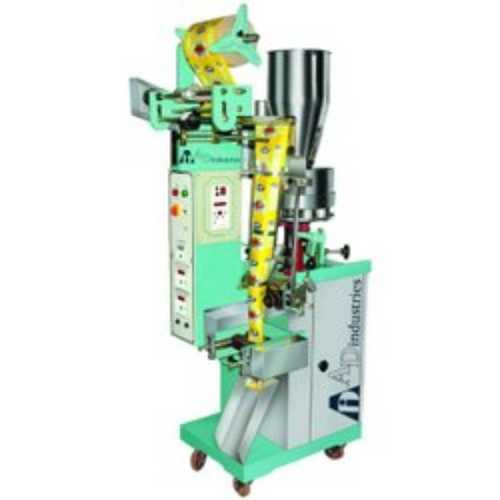 Silver Automatic Granules Pouch Packing Machine, 1-2 Hp, Stainless Steel Body