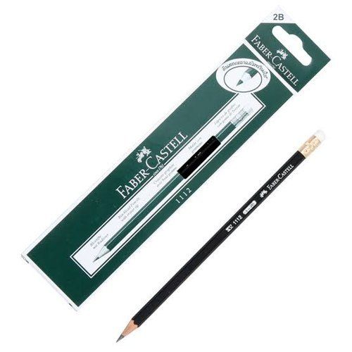 Black Wood Faber Castell Graphite Pencil Natural Material Smooth Writing For Student