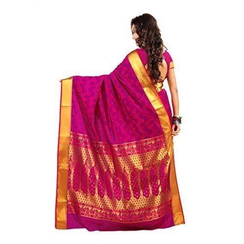 Breathable Skin Friendly And Light Weight Fashionable Silk Ladies Saree