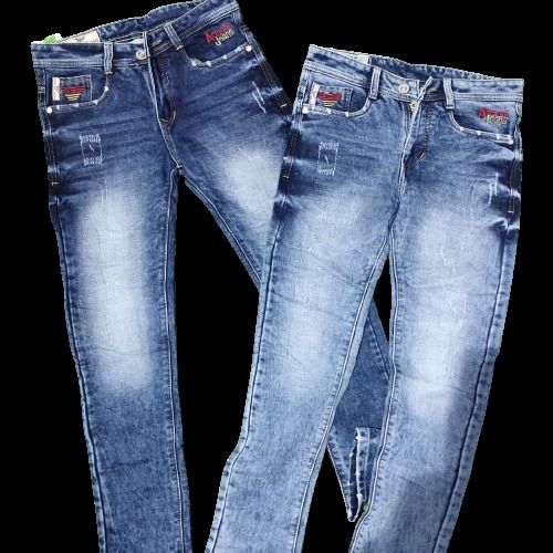 Casual Wear Skin Friendly And Best Quality Mens Skinny Blue Jeans