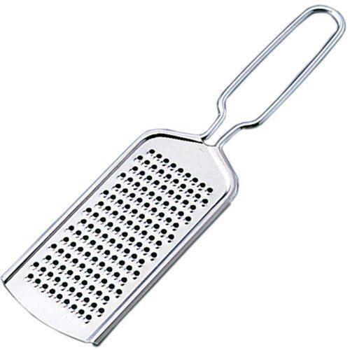 Comfortable And Grip Silver Stainless Steel Cheese Grater