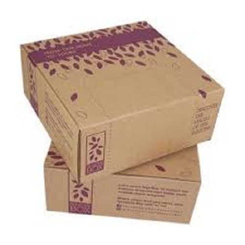 Paper Eco Friendly Printed Brown Die Cut Corrugated Boxes For Food And Sweet Packaging